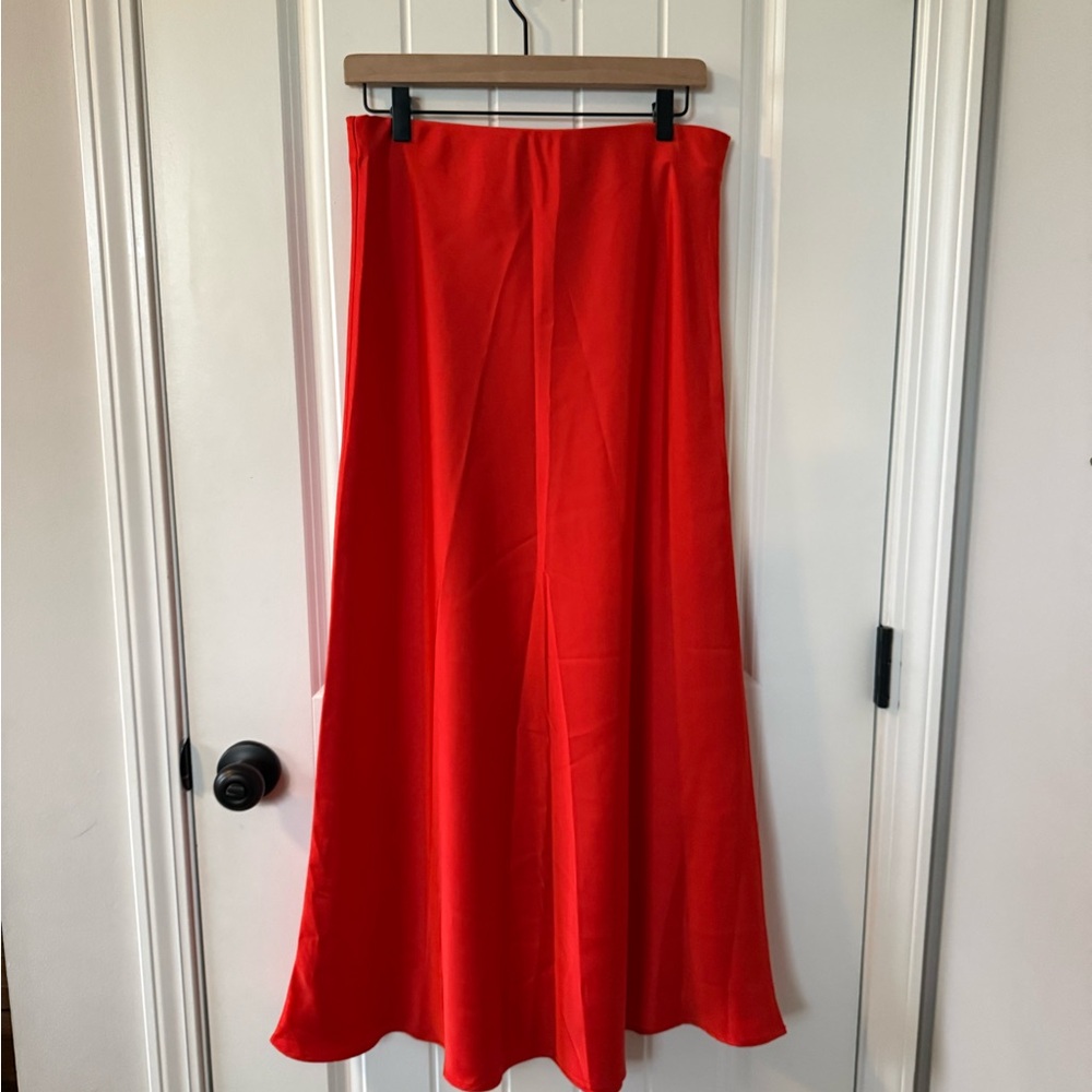 Amazon Vibrant Red A-Line Skirt